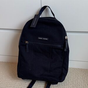 NWT Tommy Hilfiger Black Backpack